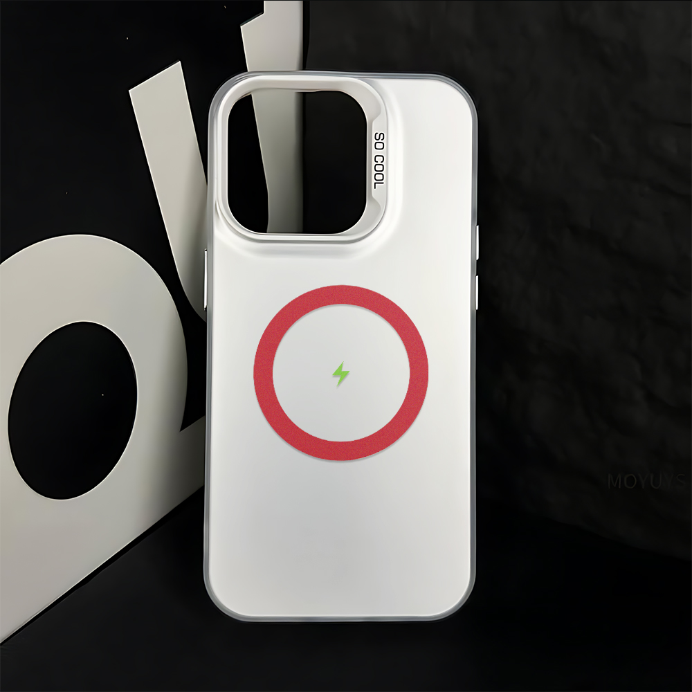Red Circle Lightning Bolt Prin - Apple Iphone 15 Pro Max recension och pris