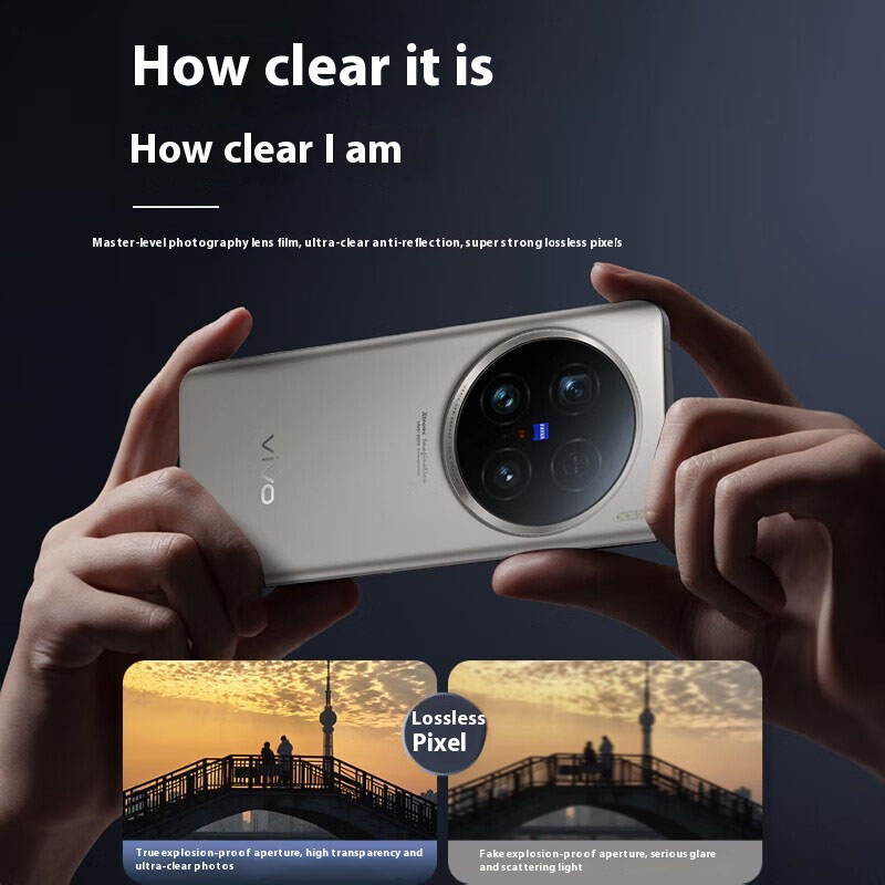 Full Glue Camera Lens Tempered - Vivo X200 recension och pris